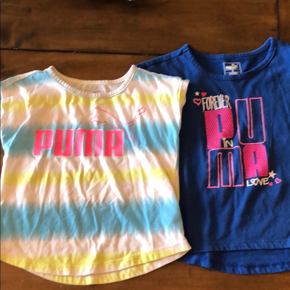 2 3T puma t-shirts